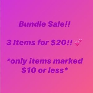 Bundle Sale!
